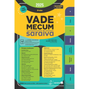 Vade Mecum Saraiva Tradicional - 39ª Edição 2025 Capa dura CÓDIGO: VMSDTB1-C