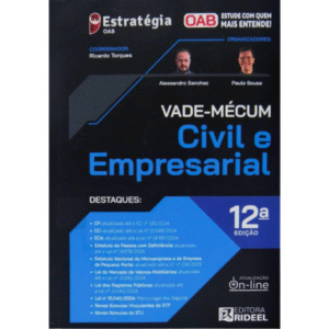 Vade-Mécum Civil e Empresarial -12º  Edição 2025 - CÓDIGO: VMCI43B1-C