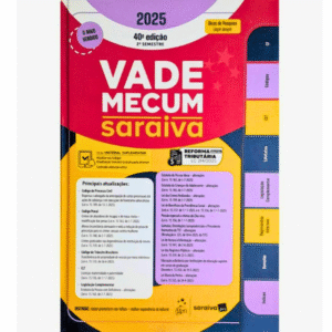 Vade Mecum Saraiva Tradicional - 40ª Edição 2025 Capa dura - CÓDIGO: VMS40B1-B